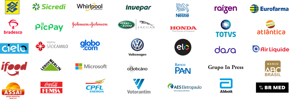 Logos de empresas atendidas